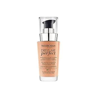 Deborah Milano Dress Me Perfect Foundation, 0 Fair Rose, 30ml : Amazon ...