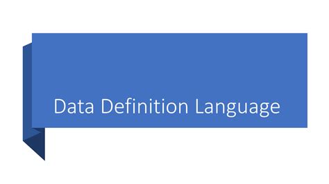 Image result for SQL Data Definition Example