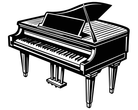 Piano Sketch stock 44596271 Vector Art at Vecteezy