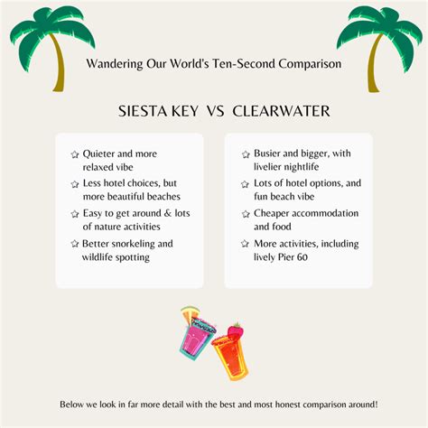 Siesta Key vs Clearwater: The Honest Comparison You Need!
