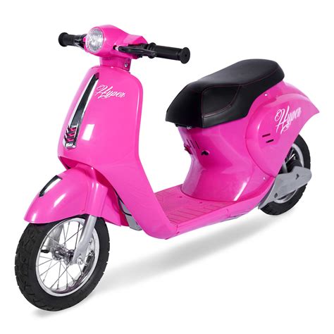 Hyper 24V Retro Electric Scooter with Easy Twist Throttle for Ages 13 ...