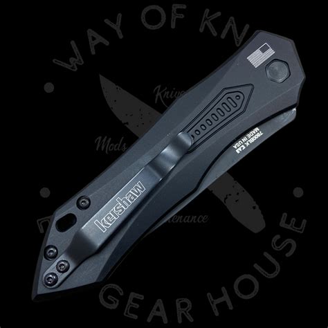 Kershaw Launch 6 Automatic Knife (3.75" Black) 7800BLK - Way Of Knife ...