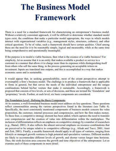 Business Modeling Samples 的图像结果