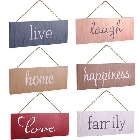 Cousin DIY White Wash Wood Plank Sign with Jute Twine Hanging Cord - Walmart.com