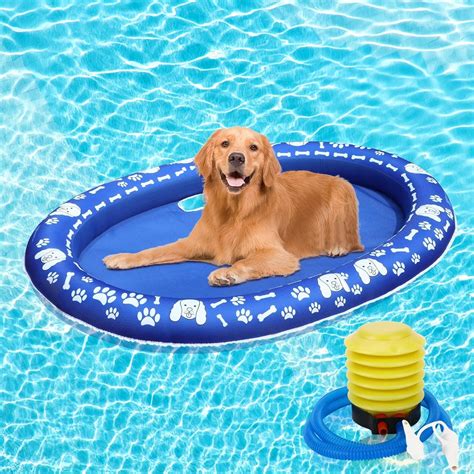 Amazon.com: QUUREN Large Dog Pool Float Pet Cat Floats Raft Portable ...