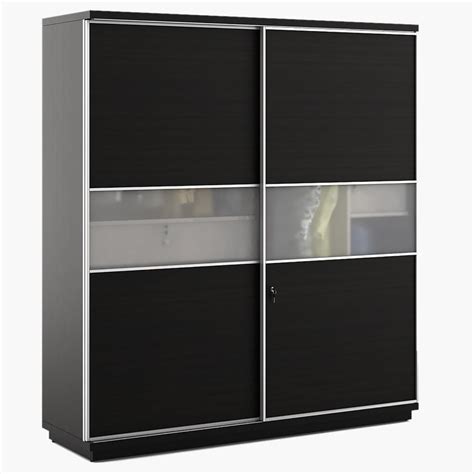 Buy Helios Universal 2-Door Sliding Wardrobe - Brown from Helios by ...