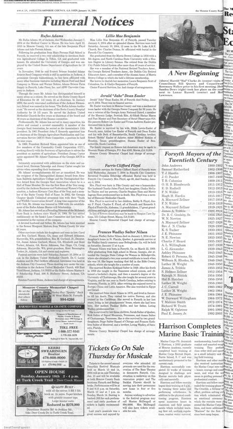 The Monroe County Reporter January 14, 2004: Page 2