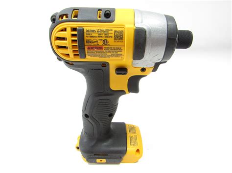DeWALT DCF885 20-Volt MAX Lithium-Ion Cordless 1/4 in. Impact Driver 5187