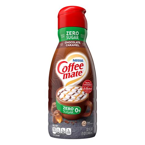 Nestle Coffee Mate Zero Sugar Liquid Coffee Creamer - Chocolate Caramel ...
