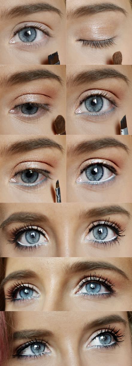 Blue Eye Makeup Tutorial 的图像结果