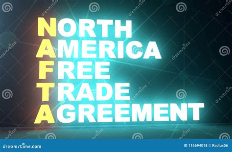North American Free Trade Agreement Acronym Stock Photo - Image of canada, investment: 116694018 - American Acronyms