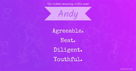 The hidden meaning of the name Andy | Namious