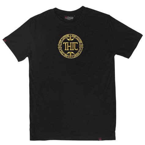 Shop THTC - LDN Embroidered Hemp T-Shirt Online - Hemp Store