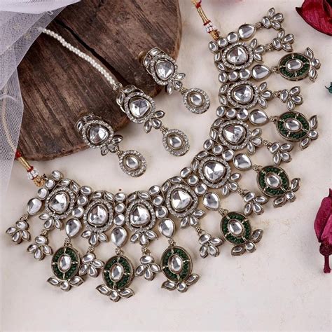 Green Sujata Necklace – Shona's Style