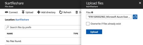 Azure Storage File Share 的图像结果