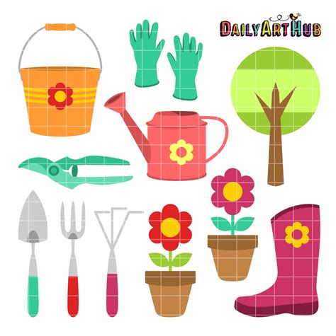 Gardening Garden Tools Clip Art