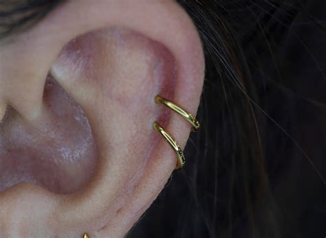 Ear Piercing Double Helix