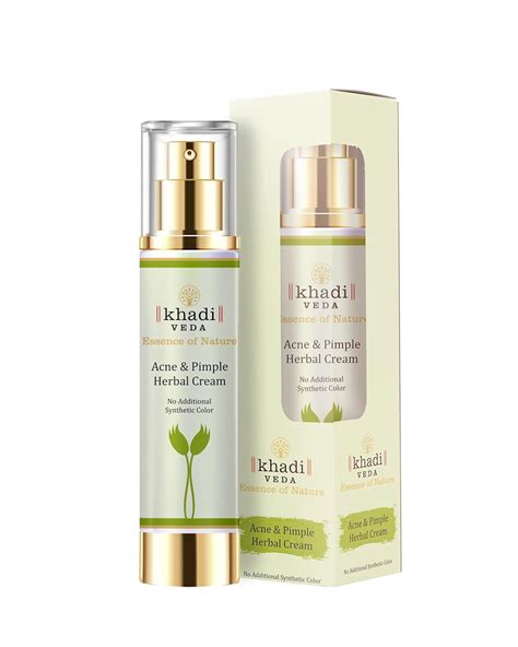 Buy khadi Veda Acne Pimple Remover Face Day Care Cream - 50gm. Online ...