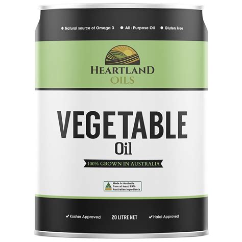 Heartland Oils Vegetable Oil 20L | Costco Australia