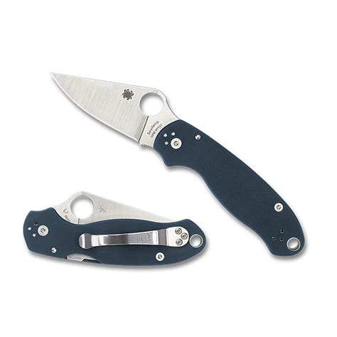 Spyderco Para 3 Cobalt Blue G10 - C223GPCBL | House of Knives Canada