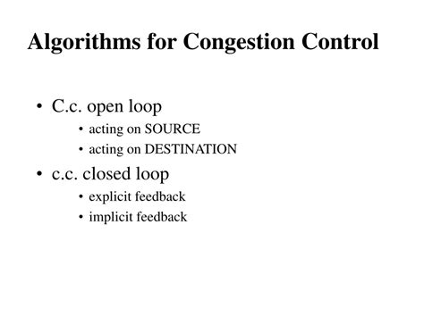 Image result for Custom Congestion Control Algorithms