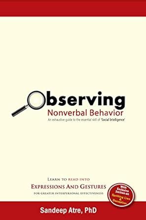 Buy Observing Nonverbal Behavior Book Online at Low Prices in India ...