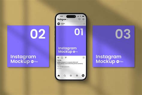 Free Instagram Post Mockup PSD with Shadow Overlay – PsFiles Exclusive ...