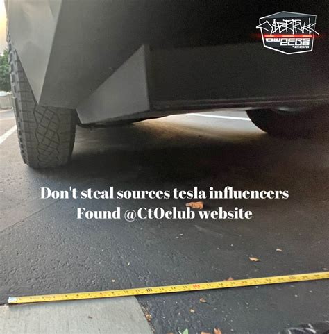 Tesla Fan Armed With a Measuring Tape Makes Surprising Discovery About the Cybertruck ...