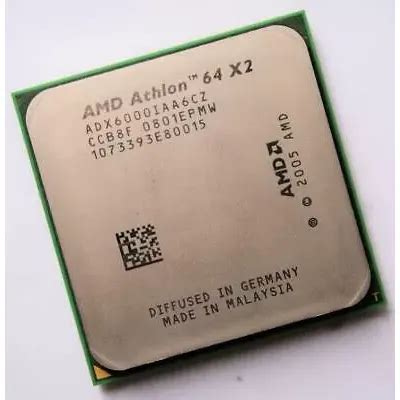 Refurbished ADX6000IAA6CZ AMD Athlon 64 X2 6000 3 GHz Dual-Core CPU