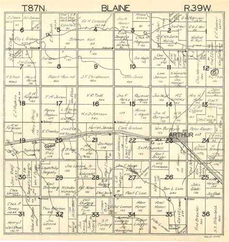 1930 Plat Map