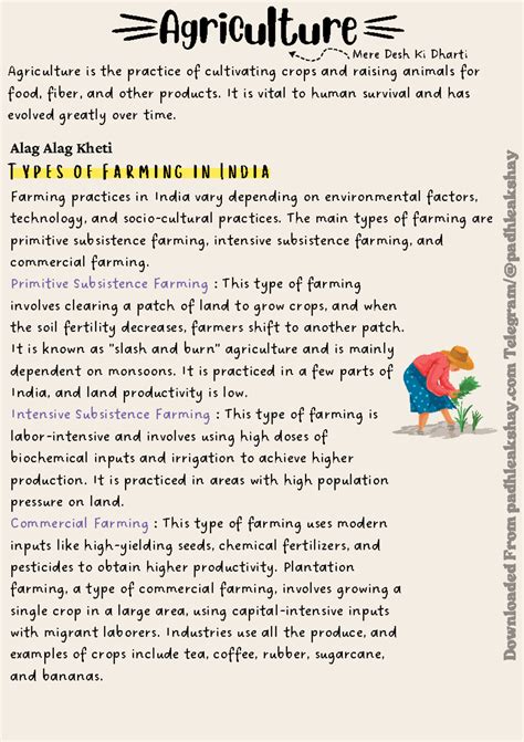 Agriculture Geography-1-1 - Farming practices in India vary depending ...