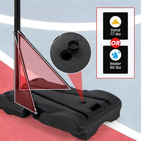 Goplus Portable Basketball Hoop Outdoor, Height India | Ubuy