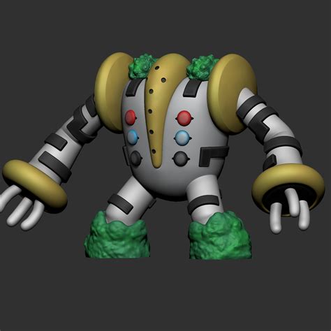 Archivo STL regigigas pokemon・Plan de impresión en 3D para descargar・Cults