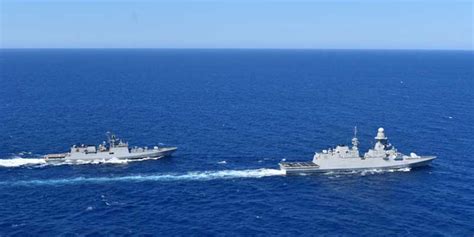 INS Tabar participates in naval exercise in Tyrrhenian Sea | diplomacy ...