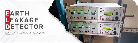 Earth Leakage Detector for Railway Signaling | JMV LPS Ltd