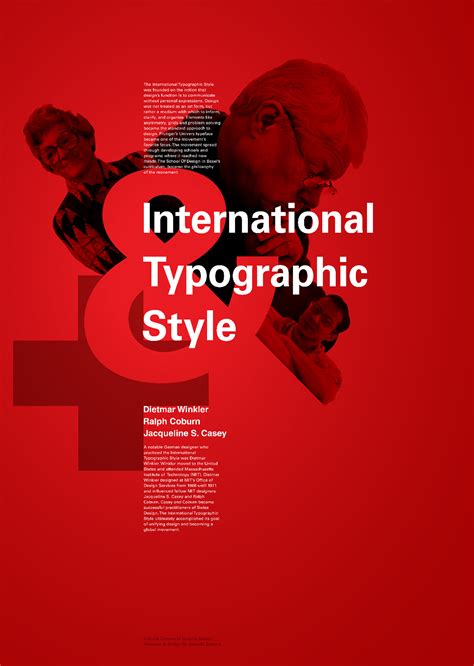 International Typographic Style on Behance