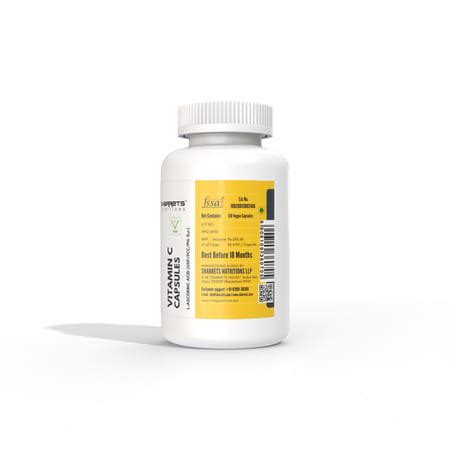 Buy SHARRETS VITAMIN C CAPSULES FOR IMMUNITY | SKIN 800MG - HALAL ...