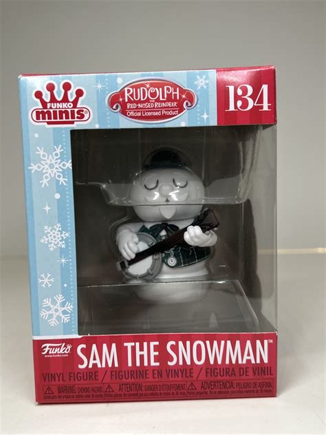 Funko Minis Rudolph The Red-Nosed Reindeer #134 Sam The Snowman Mini ...