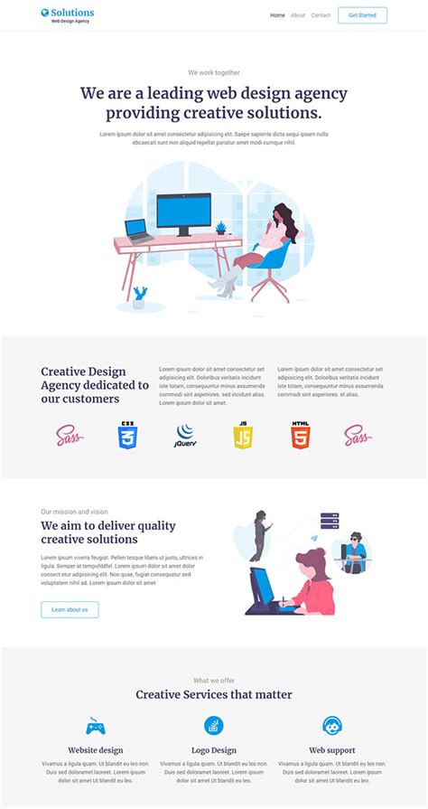 Landing page template of Website Design Illustration Concept. Isometric ...