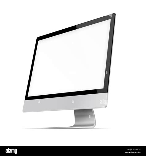 Flat Computer Screen Stock Image 的图像结果