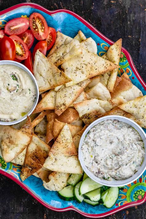 How to Make the BEST Homemade Pita Chips | The Mediterranean Dish