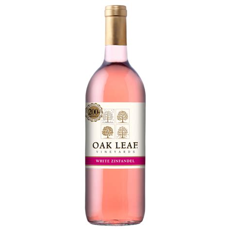 Oak Leaf® Vineyards White Zinfandel Rose Wine - 750ml, American ...