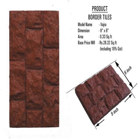 Vajra Border Tiles Manufacturers and Suppliers from Tenkasi
