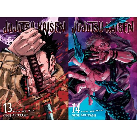 Buy Jujutsu Kaisen, Vol. 13 (Volume 13) & Jujutsu Kaisen, Vol. 14 ...