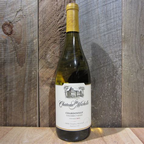 CHATEAU STE MICHELLE CHARDONNAY 750ML - Oak and Barrel