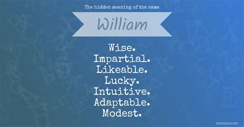 Williams Name Meaning