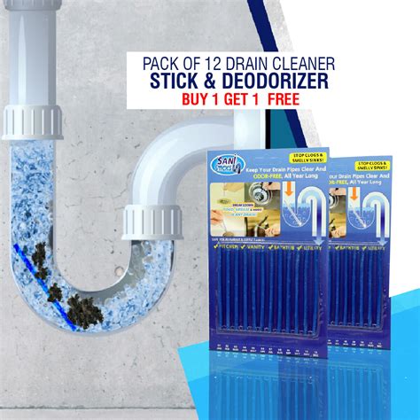 Buy Drain Cleaner & Deodorizer - BOGO Online at Best Price in India on ...