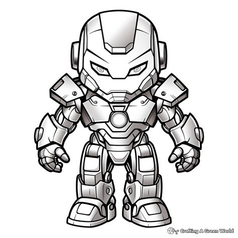 Unleash Your Inner Superhero with Iron Man Coloring Book Pages