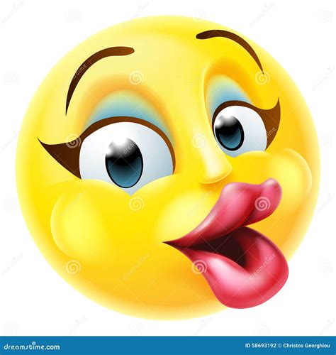 Beautiful Woman Emoji Stock Vector - Image: 58693192