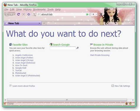 Image result for Firefox Bar Menu Display